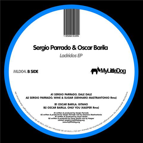 Sergio Parrado & Osc - Ladridos EP - Vinyl Record 12" image 1