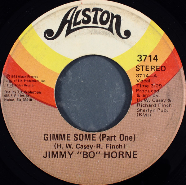 Jimmy "Bo" Horne - Gimme Some - Used Vinyl Record 7" image 1