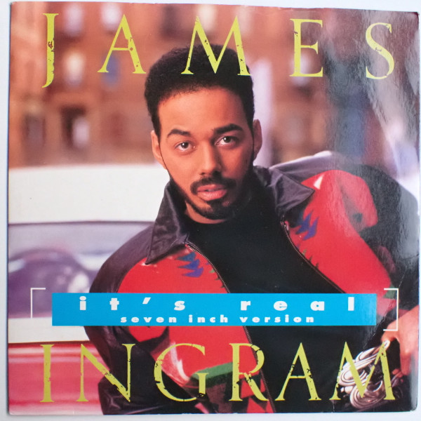 James Ingram - It's Real - Used Vinyl Record 7" image 1