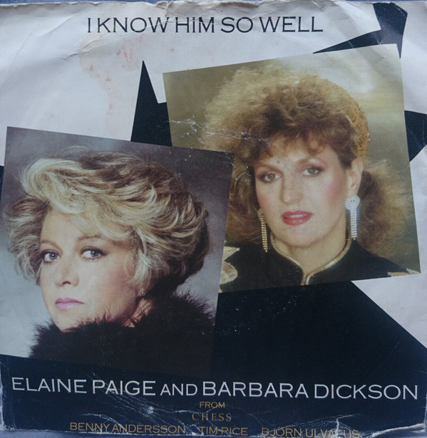 Elaine Paige - I Know Him So Well - Used Vinyl Record 7" image 1