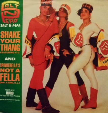 Salt 'N' Pepa - Shake Your Thang / Spinderella's Not A Fella (But A G image 1