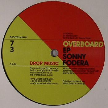 Sonny Fodera - Overboard EP - Vinyl Record 12" image 1