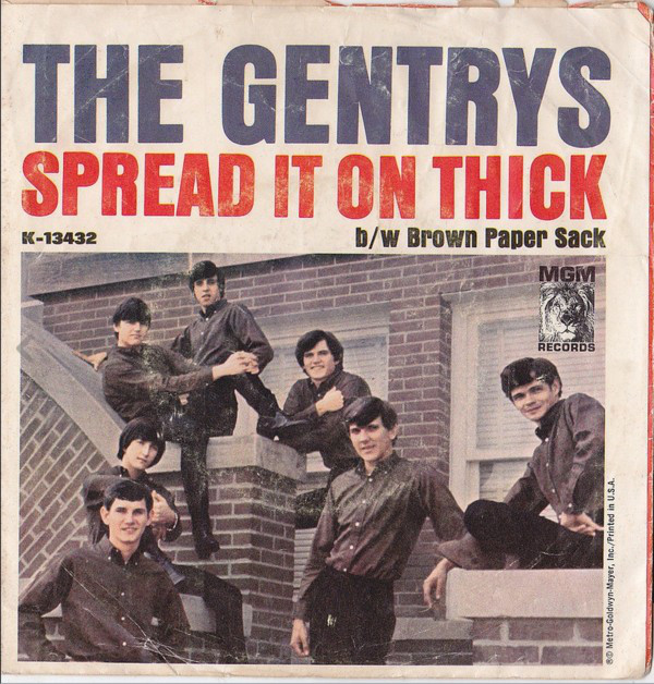 Gentrys - Spread It On Thick - Used Vinyl Record 7" image 1