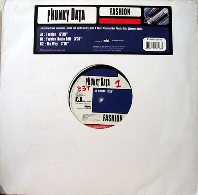 Phunky Data - Fashion - Used Vinyl Record 12" image 1
