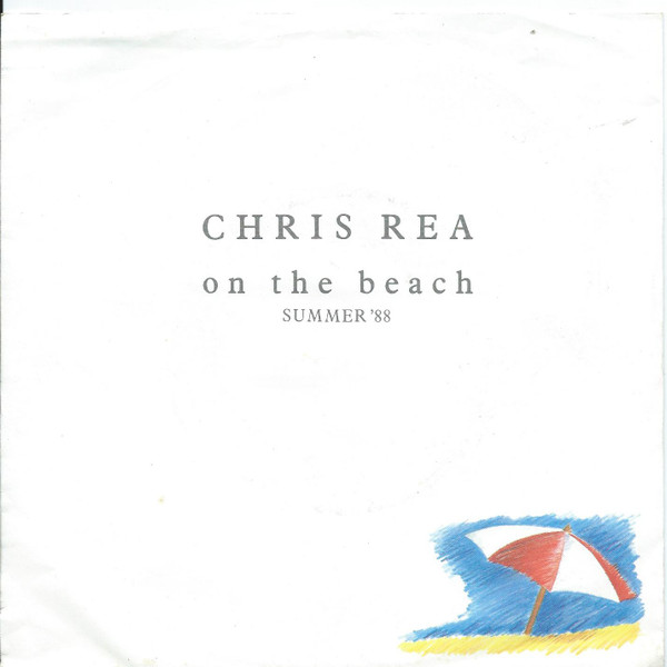 Chris Rea - On The Beach (Summer '88) - Used Vinyl Record 7" image 1
