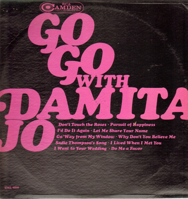 Damita Jo - Go Go With - Used Vinyl Record image 1
