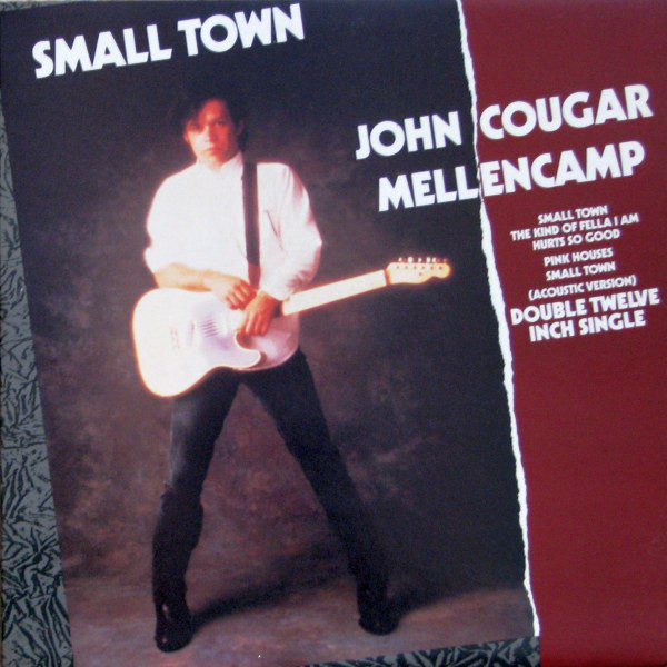 John Cougar Mellenca - Small Town - Used Vinyl Record 12" image 1