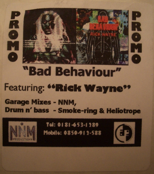 NNM Productions - Bad Behaviour - Used Vinyl Record 12" image 1