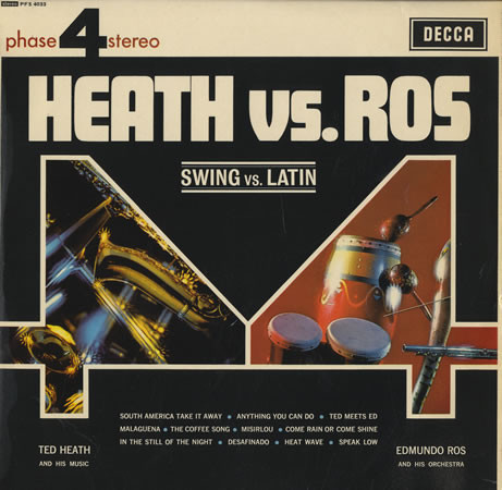 Ted Heath - Swing Vs. Latin - Used Vinyl Record image 1
