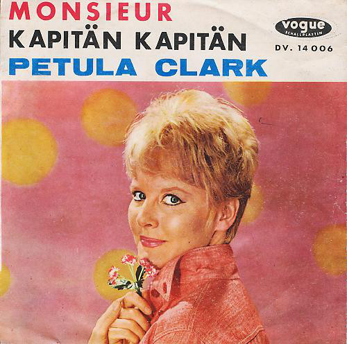 Petula Clark - Monsieur - Used Vinyl Record 7" image 1