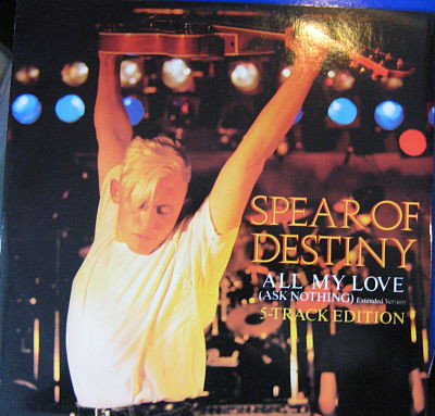 Spear Of Destiny - All My Love (Ask Nothing) - Used Vinyl Record 12" image 1