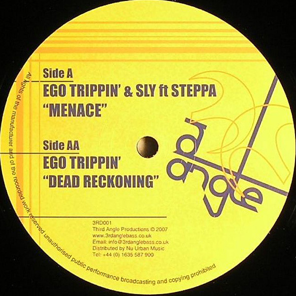 Ego Trippin' - Menace / Dead Reckoning - Vinyl Record 12" image 1