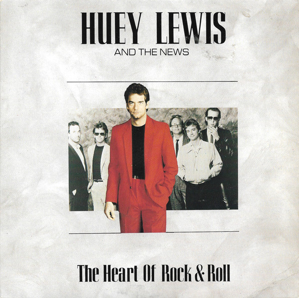 Huey Lewis & The New - Heart Of Rock & Roll - Used Vinyl Record 7" image 1