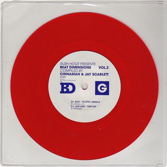Various - Beat Dimensions Vol.2 - Vinyl Record 7" image 1