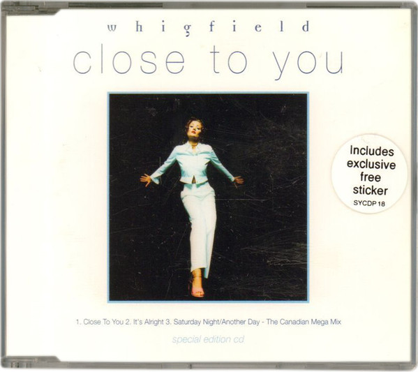 Whigfield - Close To You - Used CD image 1