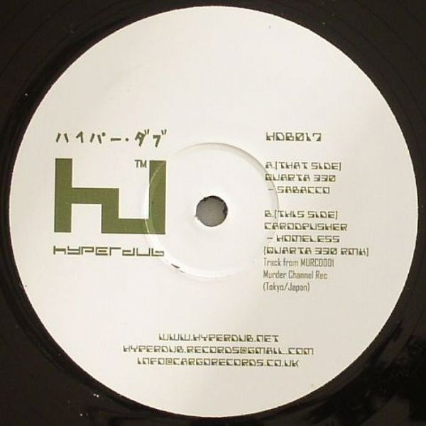 Quarta330 - Sabacco / Homeless - Vinyl Record 12" image 1