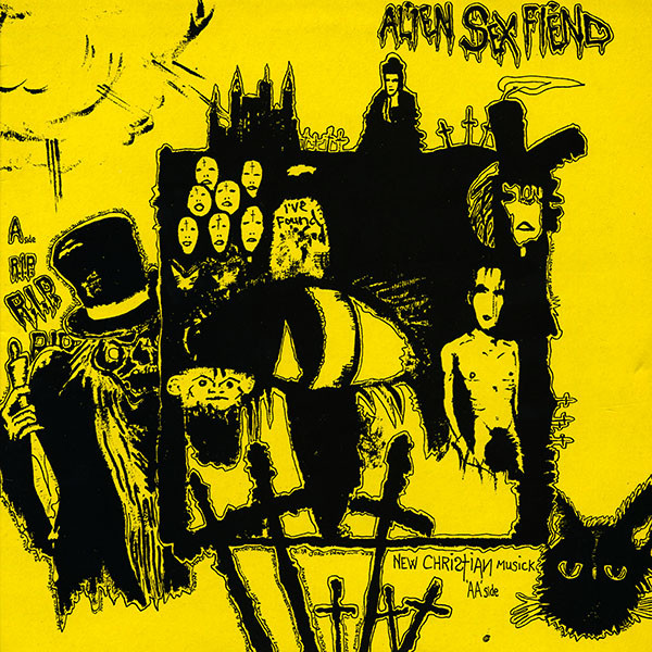 Alien Sex Fiend - R.I.P. / New Christian Music - Used Vinyl Record 12" image 1