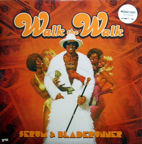 Serum & Bladerunner - Walk The Walk / Warriors - Used Vinyl Record 12 image 1