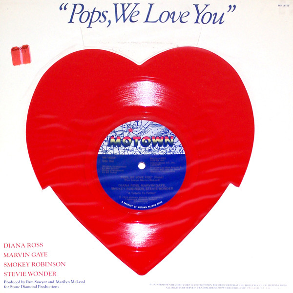 Diana Ross - Pops, We Love You - Used Vinyl Record 7" image 1