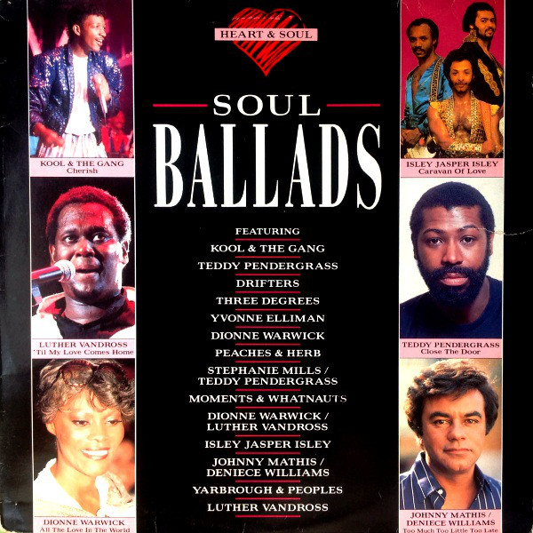 Various - Heart & Soul Soul Ballads - Used Vinyl Record image 1