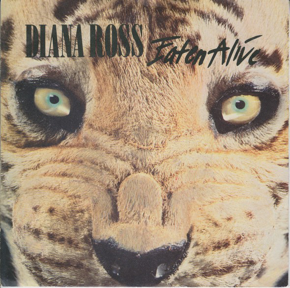 Diana Ross - Eaten Alive - Used Vinyl Record 7" image 1