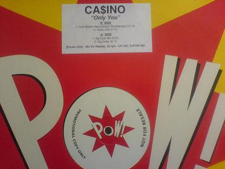 Ca$ino - Only You - Used Vinyl Record 12" image 1