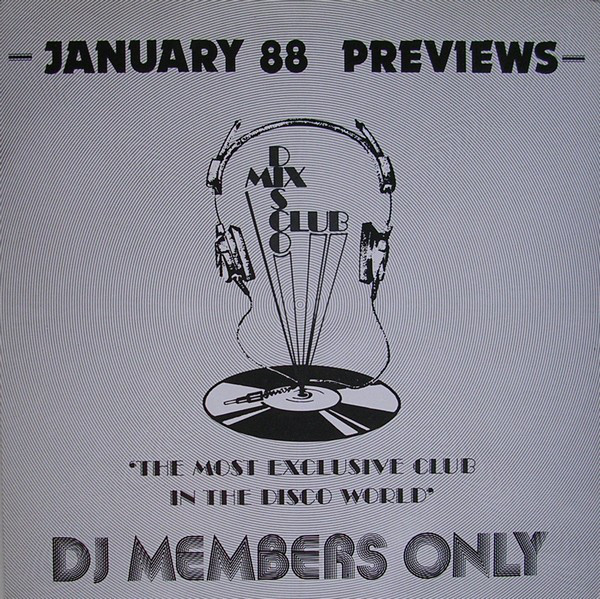 Various - January 88 - Previews - Used Vinyl Record image 1