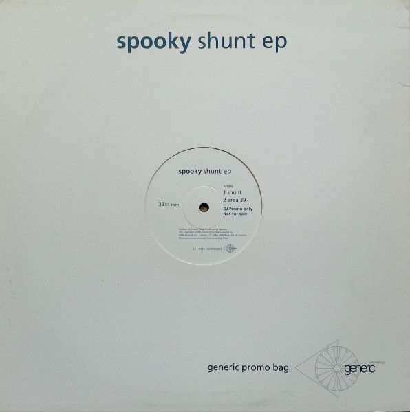 Spooky - Shunt EP - Used Vinyl Record 12" image 1