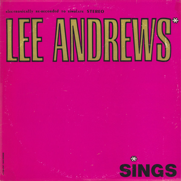 Lee Andrews - Sings - Used Vinyl Record image 1