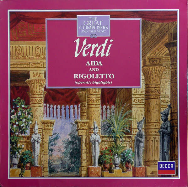Giuseppe Verdi - Aida And Rigoletto (Operatic Highlights) - Used Vinyl R image 1