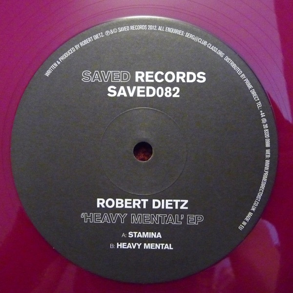 Robert Dietz - Heavy Mental EP - Vinyl Record 12" image 1