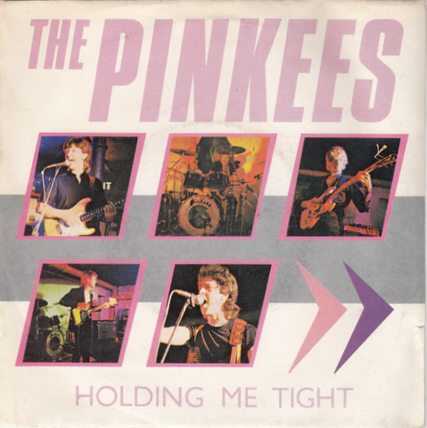 Pinkees - Holding Me Tight - Used Vinyl Record 7" image 1