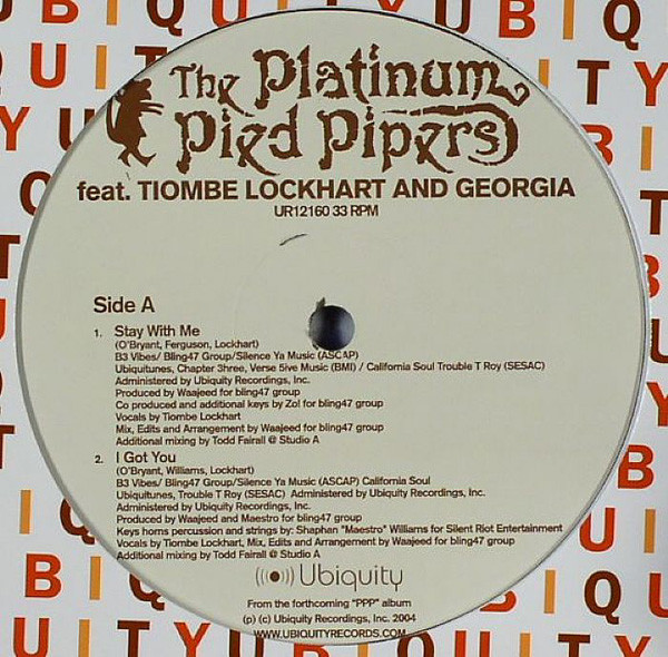 Platinum Pied Pipers - Stay With Me / I Got You / Your Day Is Done - image 1