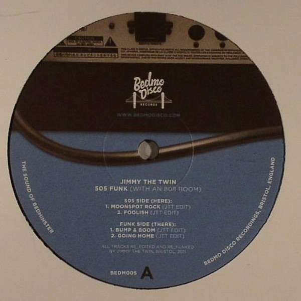 Jimmy The Twin - 505 Funk (With An 808 Boom) - Vinyl Record 12" image 1