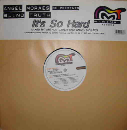 Angel Moraes - It's So Hard - Used Vinyl Record 12" image 1