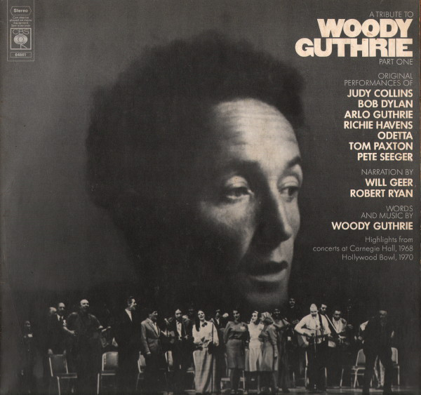 Various - A Tribute To Woody Guthrie Part One - Used Vinyl Record image 1