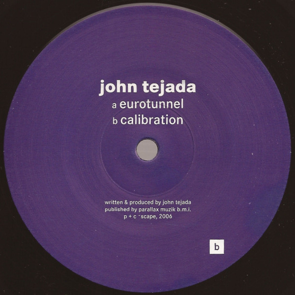 John Tejada - Eurotunnel / Calibration - Vinyl Record 12" image 1