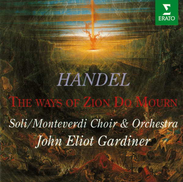 Georg Friedrich Hand - Ways Of Zion Do Mourn - Used CD image 1