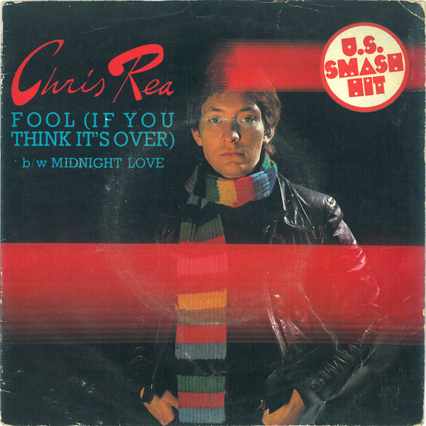 Chris Rea - Fool (If You Think It's Over) - Used Vinyl Record 7" image 1