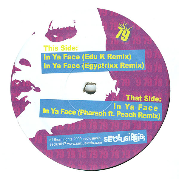 Dev79 - In Ya Face - Vinyl Record 12" image 1