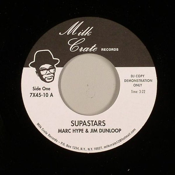 Marc Hype & Jim Dunl - Supastars - Vinyl Record 7" image 1
