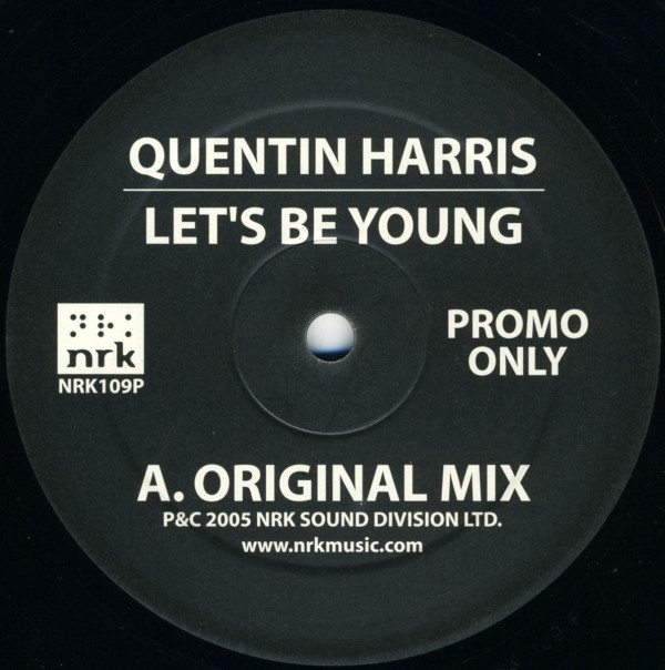 Quentin Harris - Let's Be Young - Used Vinyl Record 12" image 1