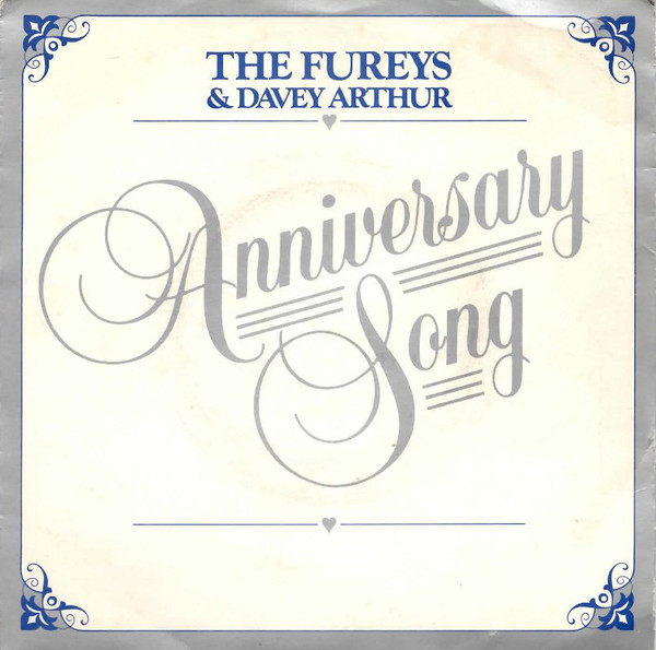 Fureys & Davey Arthu - Anniversary Song - Used Vinyl Record 7" image 1