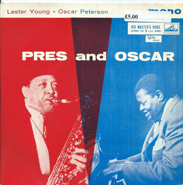 Lester Young - Just You, Just Me - Used Vinyl Record 7" image 1