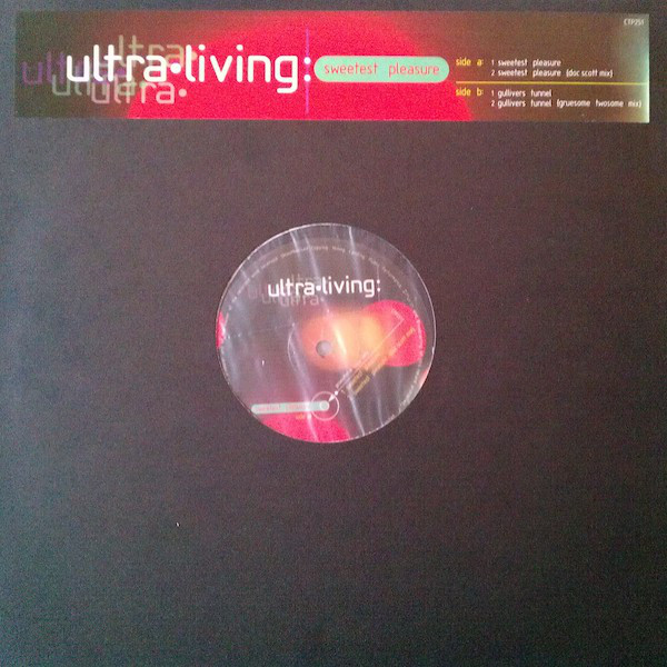 Ultra Living - Sweetest Pleasure - Used Vinyl Record 12" image 1