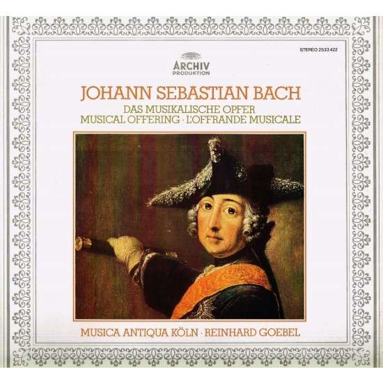 Johann Sebastian Bac - Das Musikalische Opfer = Musical Offering = L' image 1