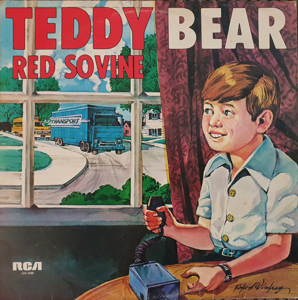 Red Sovine - Teddy Bear - Used Vinyl Record image 1