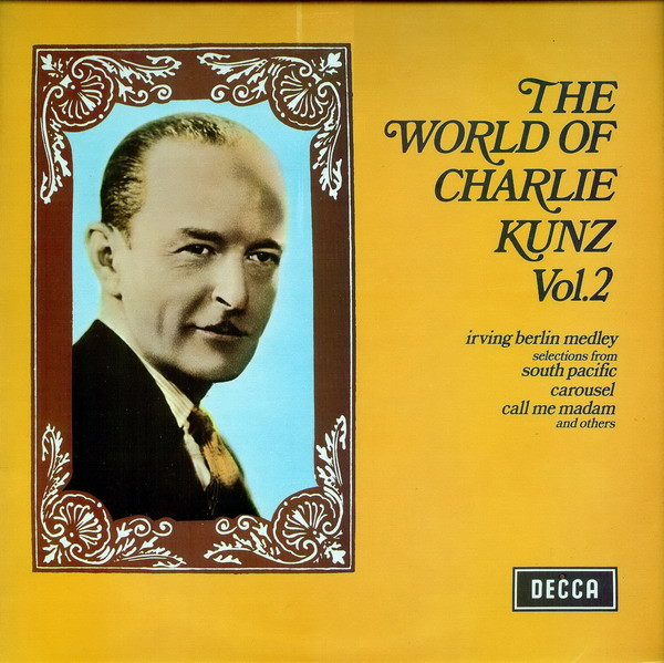 Charlie Kunz - World Of Vol. 2 - Used Vinyl Record image 1