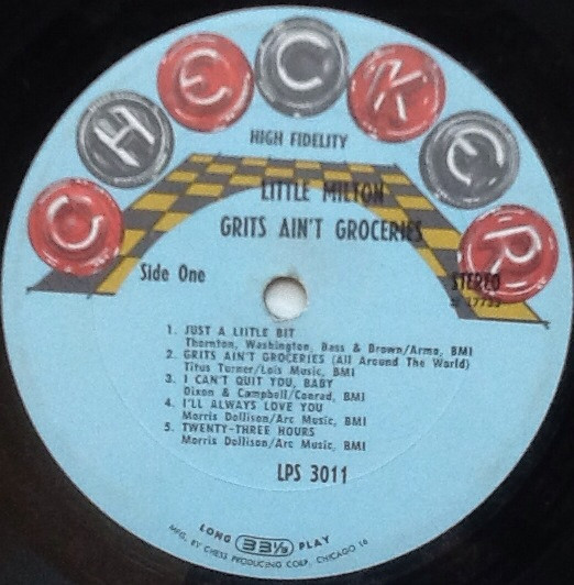 Little Milton - Grits Ain't Groceries (Featuring "Just A Little Bit") - image 1