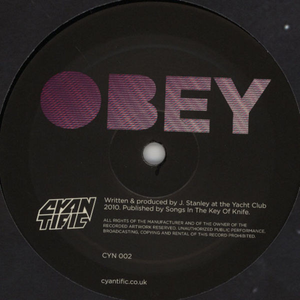 Cyantific - Obey / Bounce It - Vinyl Record 12" image 1